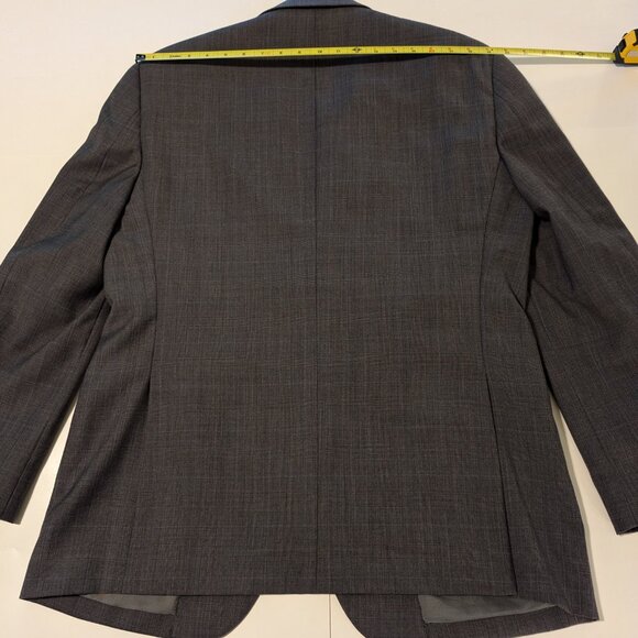 Jos. A. Bank Executive Collection Tailored Fit Glen Plaid Suit Grey 42R - Picture 13 of 16